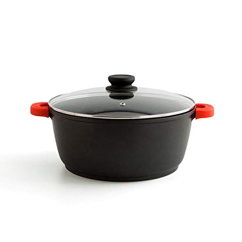 Imagen principal de Quid Intense Cacerola Aluminio Fundido 28x12,5cm Negro, 6.35 L