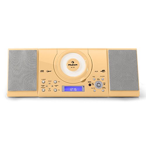 Imagen principal de AUNA MC-120 Minicadena - Equipo de música, Altavoces estéreo, Diseñ