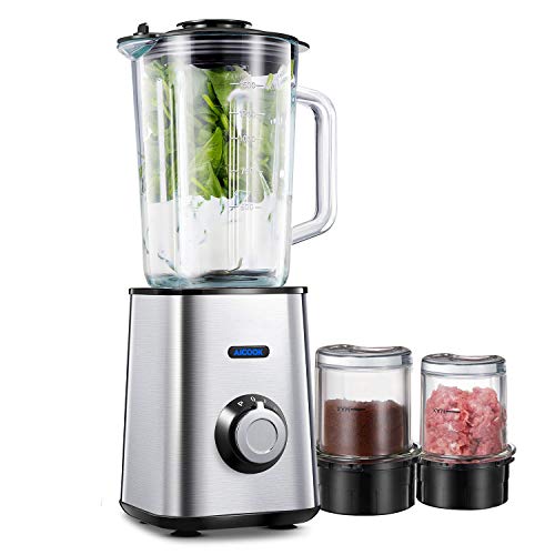 Imagen principal de AICOOK Batidora 3 en 1 con Molinillo y Picadora de Carne, Batidora Smo