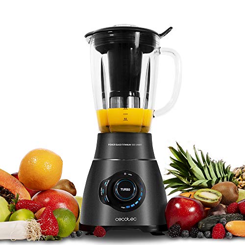 Imagen principal de Cecotec Batidora de Vaso Power Black Titanium 2500MAX Smart. 2500W Max