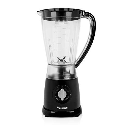 Imagen principal de Tristar BL-4464 - Batidora de vaso, 1.5 L, 500 V, 2 velocidades, 4 cuc