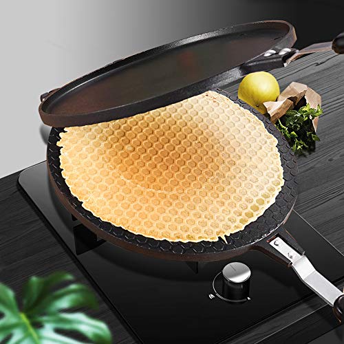 Imagen principal de fabricante de gofres Waffle Cone Maker Pan Aleación de aluminio Gas A