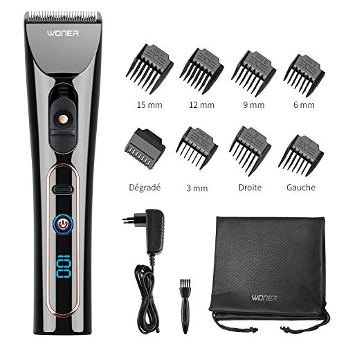 Imagen principal de WONER HC-817B Maquina Cortar Pelo Cortapelos Profesional Hombres Turbo