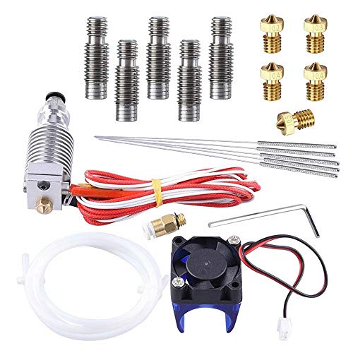 Imagen principal de Metal J-Head V6 Extrusora,MYSWEETY Todo el metal Kit J-Head Hotend con