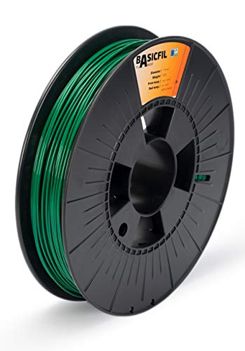 Imagen principal de Basicfil PLA 1.75mm, 500 gr Filamento de Impresión 3D, Verde