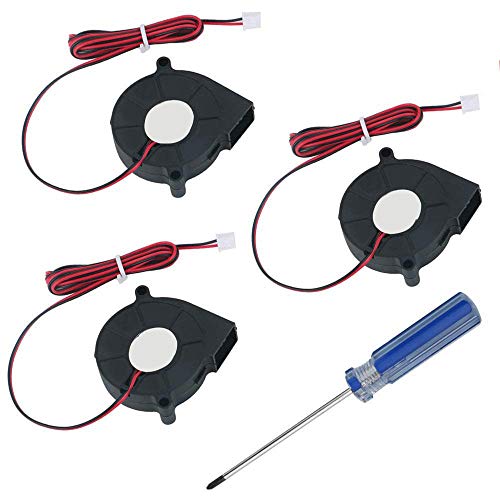 Imagen principal de RUNCCI-YUN 3 Piezas Ventilador Turbina 12V 5015 50x50x15 mm - Ventilad