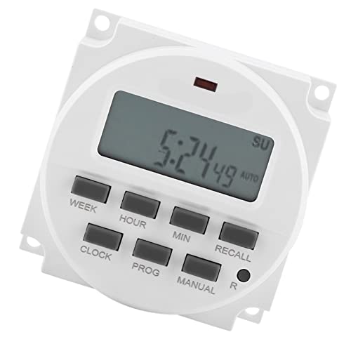 Imagen principal de FTVOGUE Interruptor de Control de Tiempo Microordenador Temporizador d