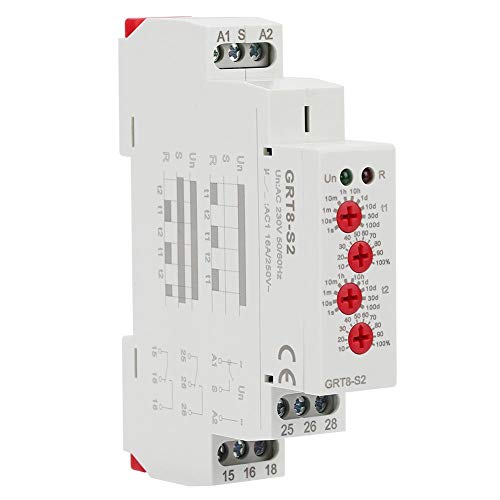 Imagen principal de GRT8-S2 AC 220V Mini Temporizador de Ciclo Asimétrico ON/Off Repetir 