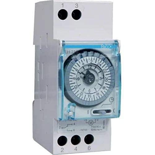 Imagen principal de Hager EH210 Interruptor Horario Diario, 16A, 1 conm., s/res
