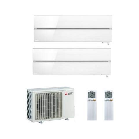 Imagen principal de Climatizador Dual Split Inverter 9000 + 12000 Btu, clase A+++/A+, func