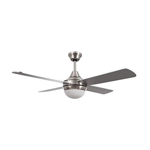 Imagen principal de TECHBREY Ventilador de Techo con Luz y Mando a Distancia Navy Niquel 1