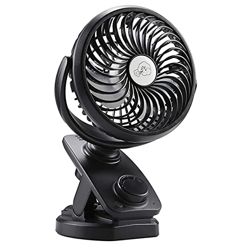 Imagen principal de COMLIFE Ventilador de Escritorio con Clip USB y Batería Recargable de
