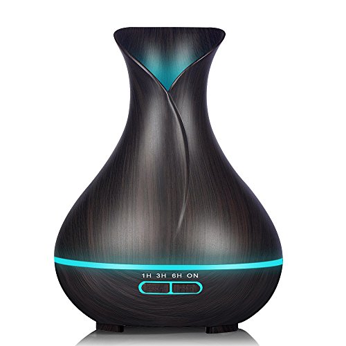 Imagen principal de Difusor de aromas 400 ml difusor de aceite esencial ultrasónico humid