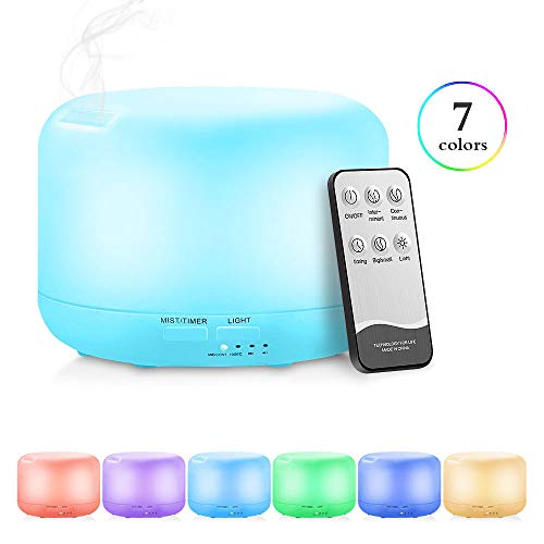 Imagen principal de tronisky Humidificador Ultrasónico, Difusor Aromaterapia 300ml Difuso