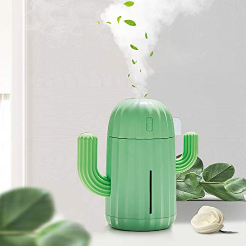 Imagen principal de YINGJEE Humidificador Cactus Portátil con LED luz de Noche Difusor Ul