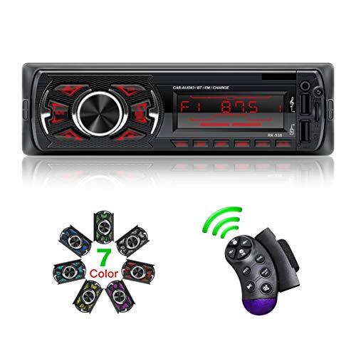 Imagen principal de Autoradio Bluetooth, 4×60W Manos Libres Radio Estéreo de Coche, Apoy