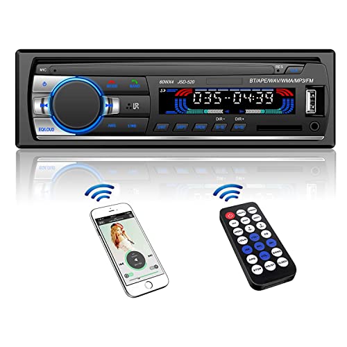 Imagen principal de ATian Autoradio Bluetooth, Llamadas Manos Libres Radio FM Estéreo de 