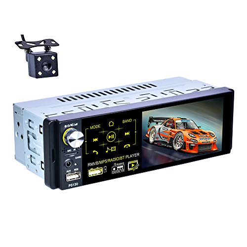 Imagen principal de X-REAKO Radio Coche Bluetooth Manos Libres Radio 1 DIN para Coche 4.1 