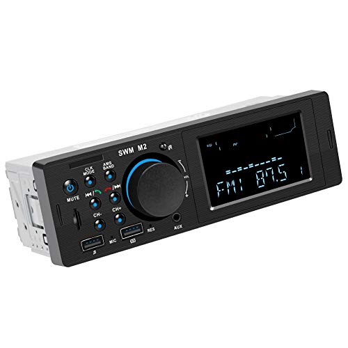 Imagen principal de Radio de Coche, RIXOW Autoradio FM Estéreo Bluetooth 60W*4 Doble USB 