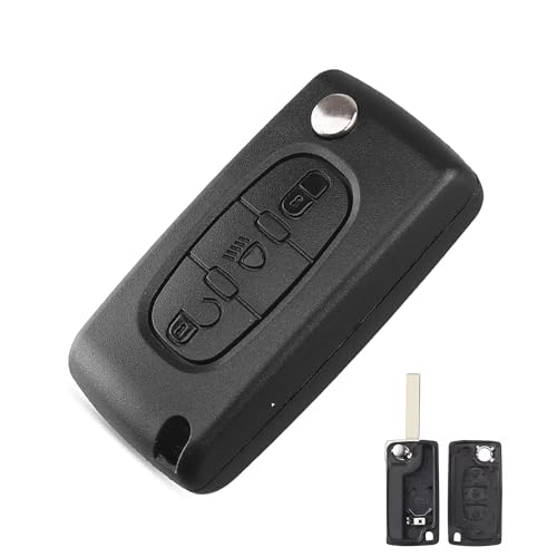 Imagen principal de Heart Horse Carcasa Mando Llave De Coche 3 Botones Compatible Compatib