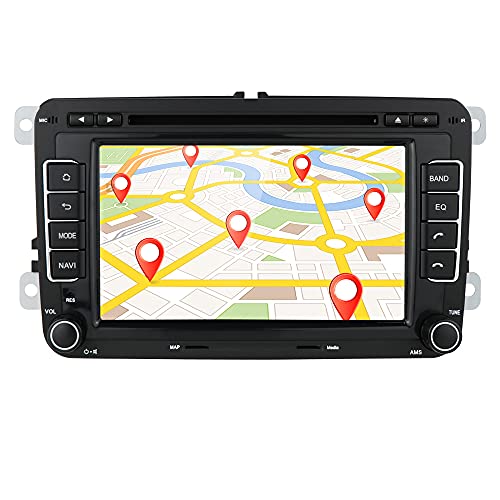 Imagen principal de 7 Pulgadas 2 DIN Radio para automóvil para VW Golf Skoda Asiento con 