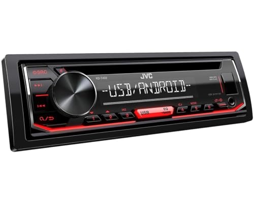 Imagen principal de JVC KD-T402 Receptor Multimedia para Coche 1 DIN | Radio para Coche co