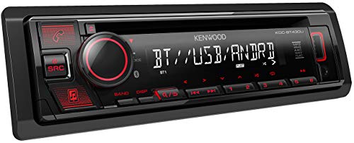 Imagen principal de KENWOOD KDC-BT430U, Autorradio Iluminación Roja, Receptor CD, USB, Ne