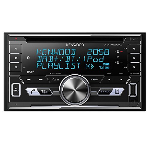 Imagen principal de Kenwood Electronics DPX-7100DAB Negro Receptor Multimedia para Coche -