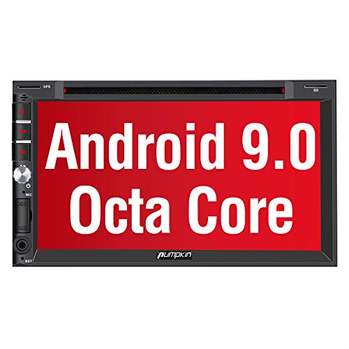 Imagen principal de ?Nuevo? PUMPKIN 2 DIN Android 9.0 Autoradio Universal, Doble Radio Coc