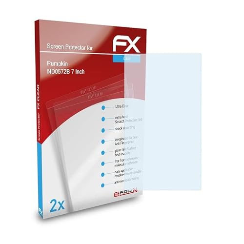 Imagen principal de atFoliX Lámina Protectora de Pantalla Compatible con Pumpkin ND0572B 