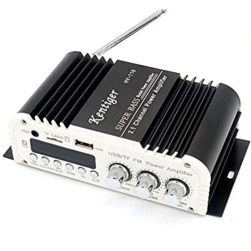 Imagen principal de FisherMo Mini amplificador Bluetooth, subwoofer, 2.1 canales, Super Ba