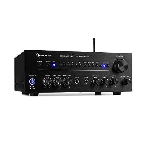 Imagen principal de auna Intelligence Amp Amplificador estéreo - 2 x 40 W, WiFi y Bluetoo