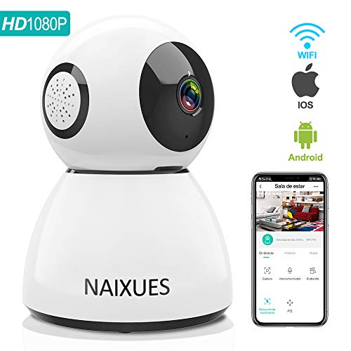 Imagen principal de NAIXUES Camara IP WiFi, 1080P Cámara de Vigilancia Inalámbrico de In