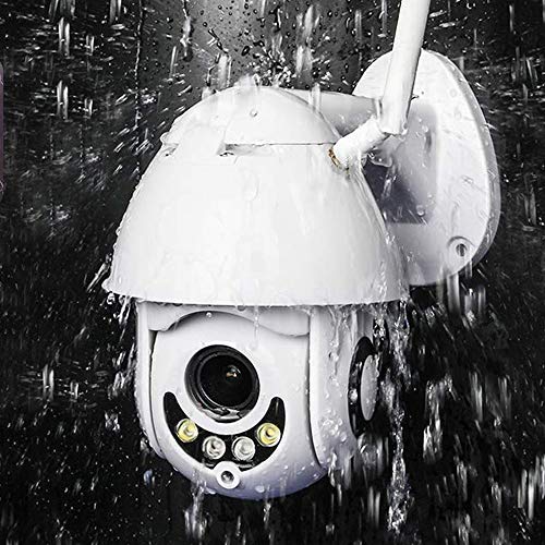 Imagen principal de PTZ Camara Vigilancia, Camara WiFi Exterior Impermeable IP66 con Audio