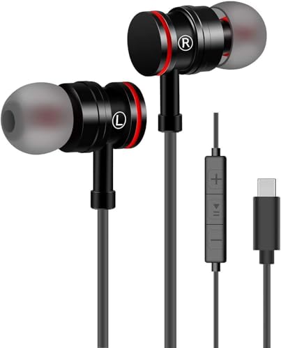 Imagen principal de VddSmm Auriculares con Cable con Micrófono y Adecuados para Dispositi