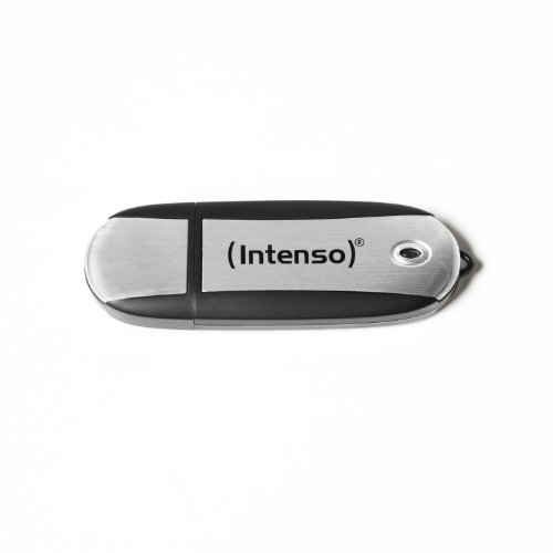 Imagen principal de Intenso Business - Memoria USB de 32 GB, Negro y Plateado