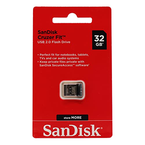 Imagen principal de SanDisk Cruzer Fit 32GB USB 2.0 Flash Drive,Black
