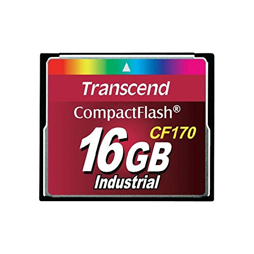 Imagen principal de Transcend Industrial - Memoria Compact Flash de 16 GB (MLC)