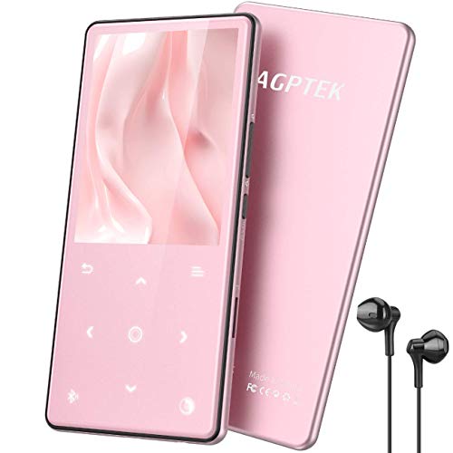 Imagen principal de Reproductor MP3 Bluetooth 5.0 16GB, AGPTEK H9 MP3 HiFi con Pantalla a 