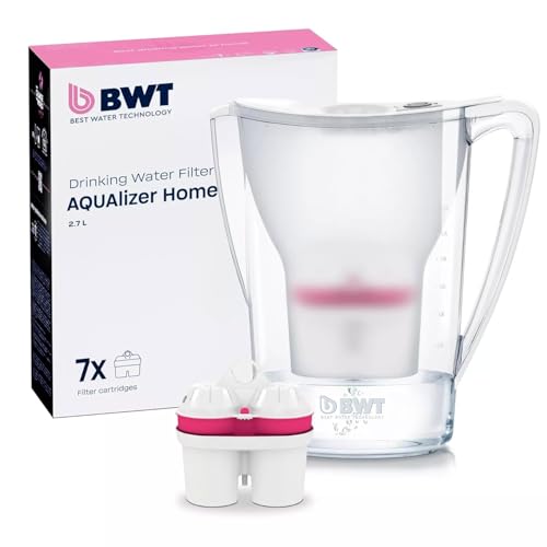 Imagen principal de BWT Jarra Filtradora de Agua Aqualizer Blanca 2,7L ? Reduce Cal, Cloro