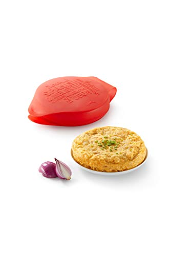Imagen principal de Lékué Spanish Omelette - Molde para tortilla española, color rojo