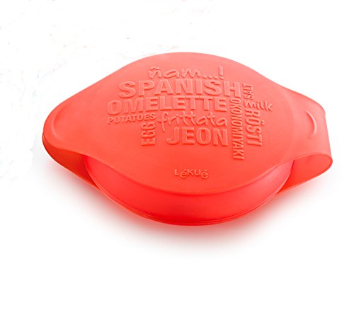 Imagen principal de Lékué Spanish Omelette - Molde para tortilla española, silicona pla