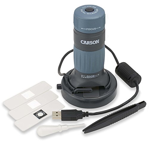 Imagen principal de Carson zPix 300 86x - 457x aumento efectivo, zoom LED iluminado Micros