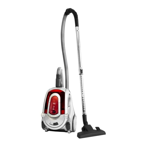 Imagen principal de Fakir 3646003 Aspiradora Clyde BL 181, 750 W, Plata/Rojo