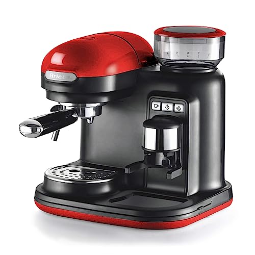 Imagen principal de Ariete Moderna Cafetera Expreso 15 Bares 1080W Rojo/Negro
