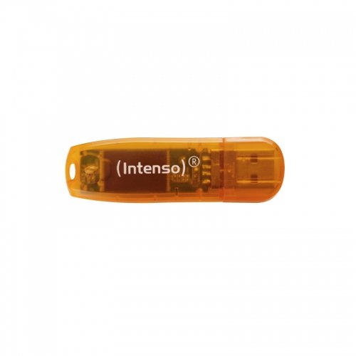Imagen principal de Intenso 8GB Slim - Memoria USB (8 GB, USB 2.0, 28 MB/s, Color Blanco, 