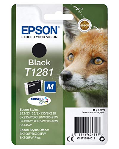 Imagen principal de Epson C13T12814022 - Cartucho de Tinta, Negro, Standard