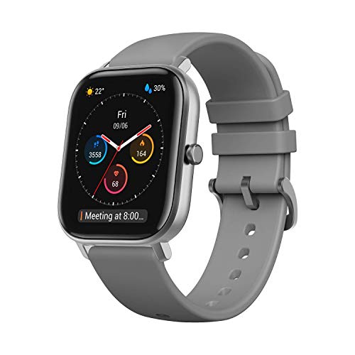 Imagen principal de Amazfit Gts-grey-2, 1 Unisex Adulto, Gray, ÚNICO