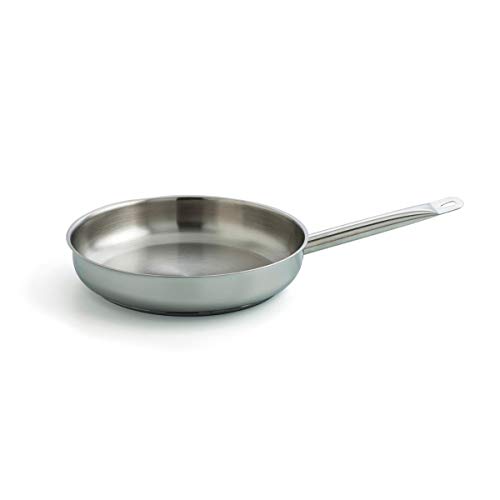 Imagen principal de Quid Azzero Sartén, Acero Inox, sin antiadherente, Horno e Inducción