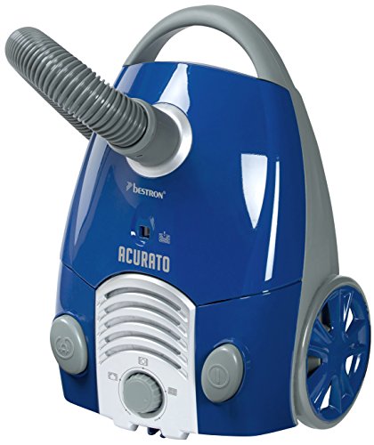 Imagen principal de Bestron Aspiradora Moderna con Bolsa de 1,3 L, Alcance: 7,5 m, 700 Vat